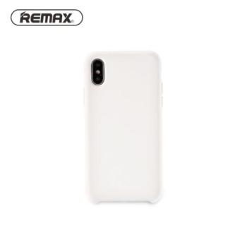 iPhone X / XS (5,8&quot;) szilikon tok, hátlap tok, fehér, matt, Remax RM-1613 kép