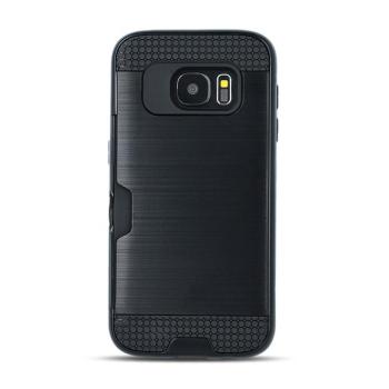 iPhone XS Max (6,5&quot;) ütésálló hátlap tok, fekete, Defender Card kép