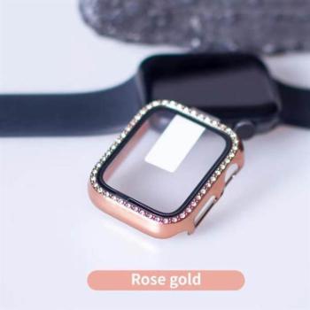 iWatch 1/2/3 42mm Lito S+ Köves Üveg Előlap - Rose Gold kép