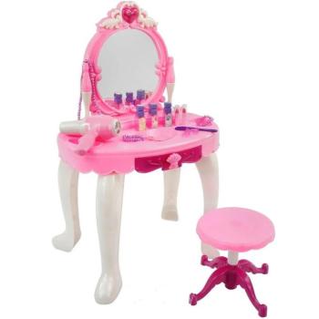 Játék fésülködő asztal, Wooze Dressing Table for Children, fehér/rózsaszín kép