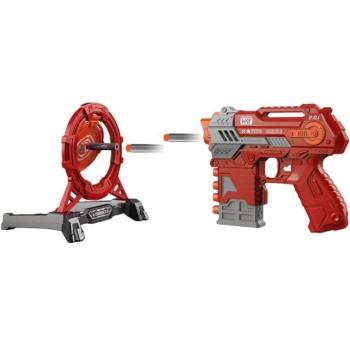 Játékfegyver, kiegészítőkkel, Wooze Target Shot, piros kép