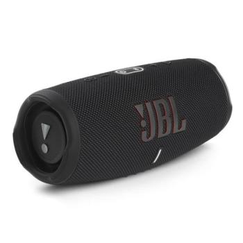 JBL CHARGE 5 bluetooth hordozható hangszóró (7500mAh belső akku, vésztöltő, Type-C, 40W) FEKETE kép