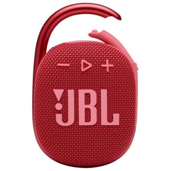 JBL CLIP4 bluetooth hordozható hangszóró (v5.1, 1050mAh belső akku, 5W, IPX67 vízálló) PIROS kép