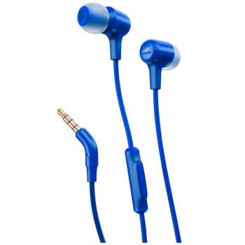 JBL E15 Vezetékes fülhallgató mikrofonnal, 3.5 mm Jack, kék kép