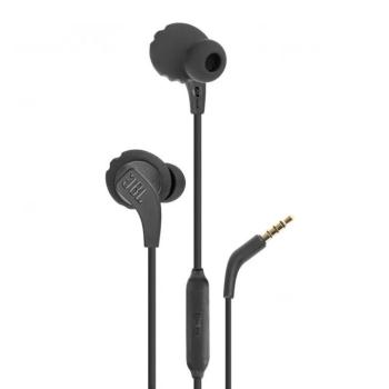 JBL Endurance Run 2 vezetékes fülhallgató ANC 3.5mm jack csatlakozóval - fekete kép