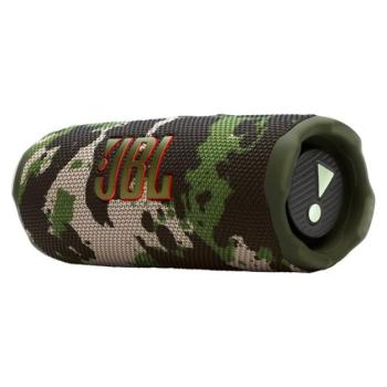 JBL FLIP7 bluetooth hordozható hangszóró (v5.4, 4800mAh belső akku, 25W, IP68 vízálló, terep minta) SÖTÉTZÖLD kép