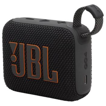 JBL GO4 bluetooth hordozható hangszóró (v5.3, 850mAh belső akku, 4.2W, IP67 vízálló) FEKETE kép