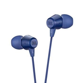 JBL T50HI 360 Vezetékes Jack 3,5mm headset / fülhallgató mikrofonnal, kék kép