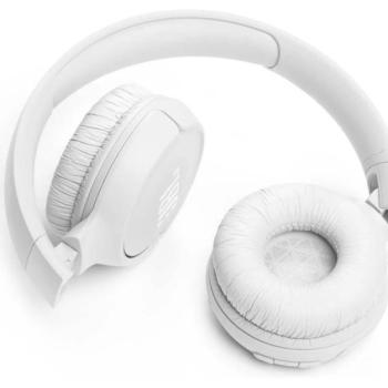 JBL Tune 520 bluetooth headset, fehér kép