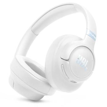 JBL Tune 780NC vezeték nélküli fejhallgató aktív zajszűréssel, ANC, fehér kép