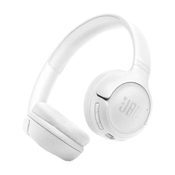 JBL Tune T530 vezeték nélküli fejhallgató, fehér kép
