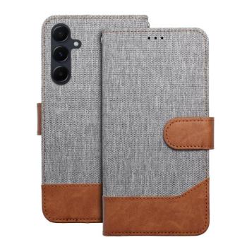 JEANS könyvtok Xiaomi Redmi 13C 4G/5G / Poco C65 - szürke kép
