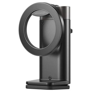 JOYROOM asztali tartó (műanyag, mágneses, 360°, 4.7 - 7&quot; méretig) FEKETE kép