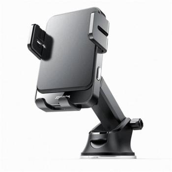JOYROOM autós tartó (műszerfalra, szellőzőre, automata, 15W, wireless, 4.5-6.8&quot; méret) FEKETE kép