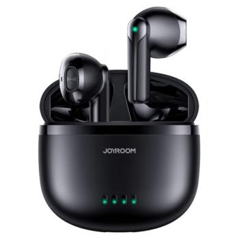 JOYROOM bluetooth fülhallgató SZTEREO (v5.3, TWS, mikrofon, zajszűrő, IPX4 vízálló + töltőtok) FEKETE CAT S60, Apple iPhone 7 4.7, Evolveo Strongphone Q5, Apple iPhone 7 Plus 5.5, Blackberry kép