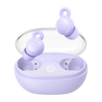 JOYROOM bluetooth fülhallgató SZTEREO (v5.3, TWS, mikrofon, zajszűrő + töltőtok) LILA kép