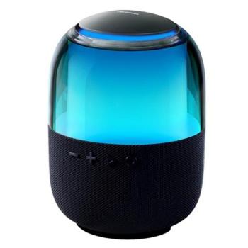 JOYROOM bluetooth hangszóró (v5.3, 1500mAh belső akku, kártyaolvasó, vízálló, hangulatvilágítás, 8W) FEKETE kép