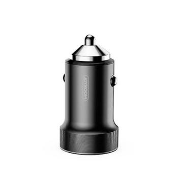 Joyroom C-A02 Wise 3.4A 2xUSB Autós Töltőfej + Micro USB 1M Adatkábel - Fekete kép
