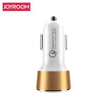 Joyroom CC-032 QC 3.0 30W 2xUSB Autós Töltőfej - Fehér kép