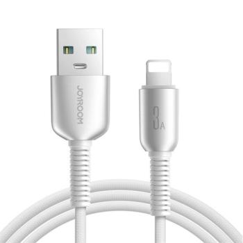 JOYROOM CUTTING-EDGE adatkábel (USB - lightning, 3A, gyorstöltő, 120cm) SZÜRKE Apple IPAD, IPAD 2, IPAD (3rd Generation) kép