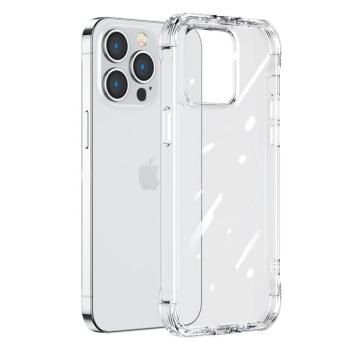 Joyroom Defender sorozatú tok iPhone 14 Pro páncélozott kampós tok állvánnyal átlátszó (JR-14H2) kép