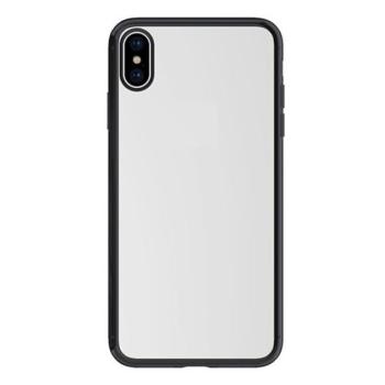 JOYROOM ELECTROPLATED szilikon telefonvédő (fémhatású keret) FEKETE Apple iPhone XS Max 6.5 kép
