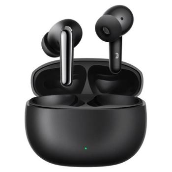 JOYROOM FUNPODS bluetooth fülhallgató SZTEREO (v5.4, TWS, mikrofon, aktív zajszűrő, IP54, cseppálló + töltőtok) FEKETE kép