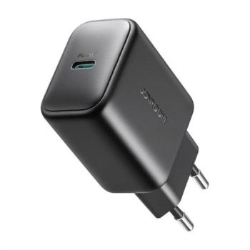 JOYROOM hálózati töltő Type-C aljzat (20W, PD gyorstöltő) FEKETE kép