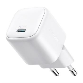JOYROOM hálózati töltő Type-C aljzat (30W, GaN, PD gyorstöltő 3.0) FEHÉR kép