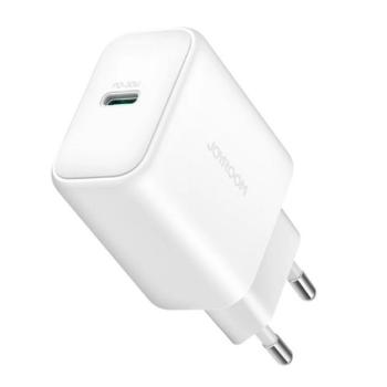 JOYROOM hálózati töltő Type-C aljzat (30W, PD gyorstöltő) FEHÉR kép