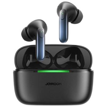 JOYROOM JBUDS bluetooth fülhallgató SZTEREO (v5.3, TWS, mikrofon, akítv zajszűrő, IPX4, cseppálló + töltőtok) FEKETE kép