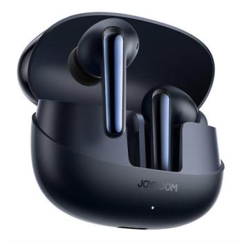 JOYROOM JR-FN2 bluetooth fülhallgató SZTEREO (v5.4, TWS, mikrofon, aktív zajszűrő, IP54, cseppálló + töltőtok) FEKETE kép