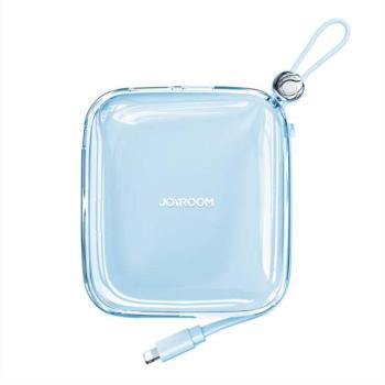Joyroom JR-L003 Jelly powerbank 10000mAh Lightning kábellel 22.5W - kék kép