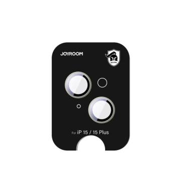 Joyroom JR-MFY0251 kamera lencse védő fólia sárga szegéllyel iPhone 15/15 Plus kép