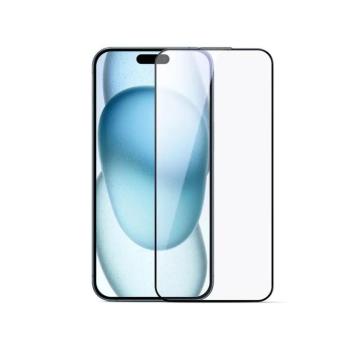 Joyroom JR-MLG0286 2.5D porálló kékfényszűrős edzett üveg fekete szegéllyel iPhone 15 Plus/16 Plus kép