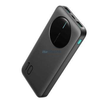 Joyroom JR-PBF12 powerbank 10000mAh 2.4A 2x USB-A 1x USB-C - fekete kép