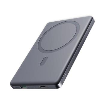 Joyroom JR-PBM08 induktív powerbank 5000mAh 20W - szürke kép