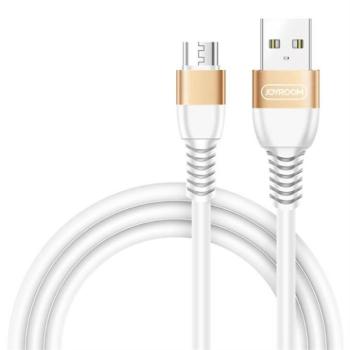 Joyroom JR-S318 Fast Data Micro USB 3M Adatkábel - Fehér/Arany kép