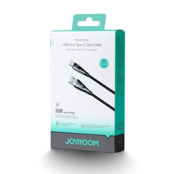 Joyroom Pioneer Series SA31-AC6 USB-A / USB-C kábel 100W 1.2m - fekete kép