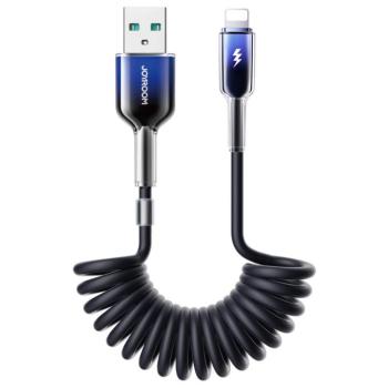 Joyroom S-A43 Crystal-Clear Series Type-C - Lightning kábel 3A 1.5m - fekete kép