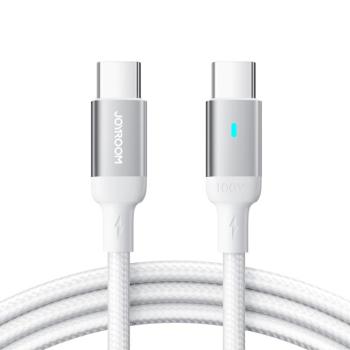 Joyroom S-CC100A10 PD USB Type-C 100W 1.2M Adatkábel - Fehér kép