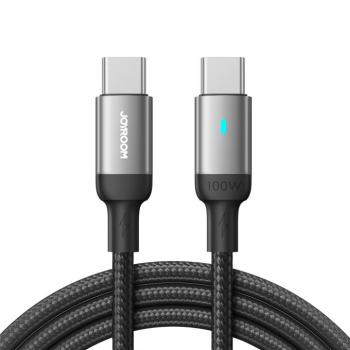 Joyroom S-CC100A10 PD USB Type-C 100W 1.2M Adatkábel - Fekete kép