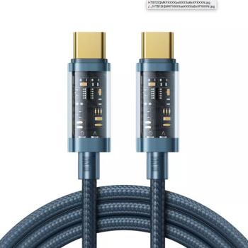 Joyroom S-CC100A20 PD USB Type-C 100W 2M Adatkábel - Kék kép