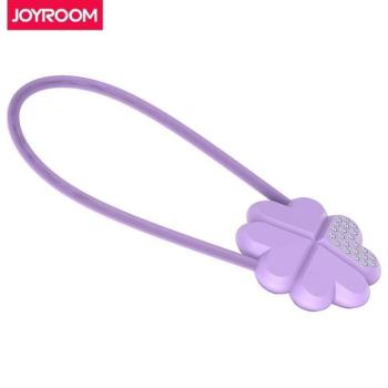 Joyroom S-L125 Lucky Clover Lightning 0.2M Adatkábel - Lila kép