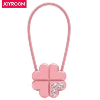 Joyroom S-L125 Lucky Clover Lightning 0.2M Adatkábel - Rózsaszín kép