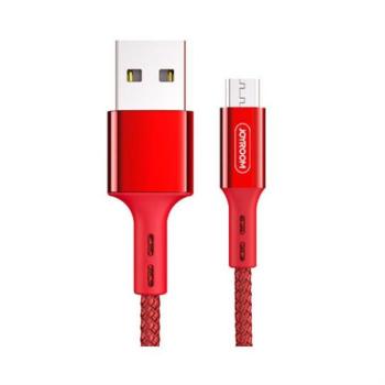 Joyroom S-M351 QC Fast Micro USB 1M Adatkábel - Piros kép