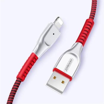 Joyroom S-M368 Stiffness USB Type-C 1M Adatkábel - Piros kép