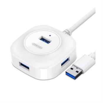 JOYROOM S-M371 4in1 USB 2.0 1M HUB Adapter - Fehér kép
