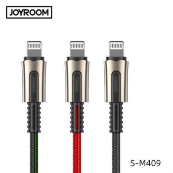 Joyroom S-M409 Knight PD 3A 1.2M MFI Adatkábel - Piros kép