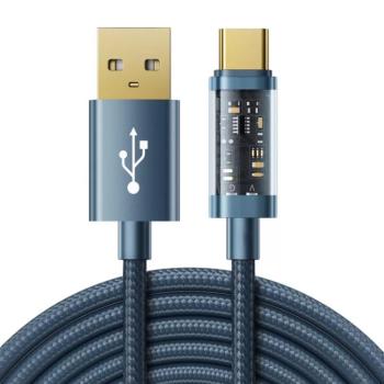 Joyroom S-UC027A20 3.0A USB Type-C 2M Adatkábel - Kék kép